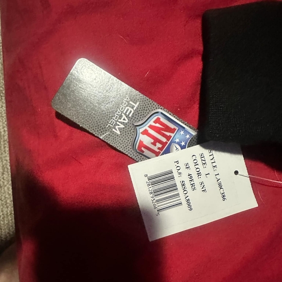 NWT sz lg 49ers NFL jacket very warn! - Picture 2 of 4